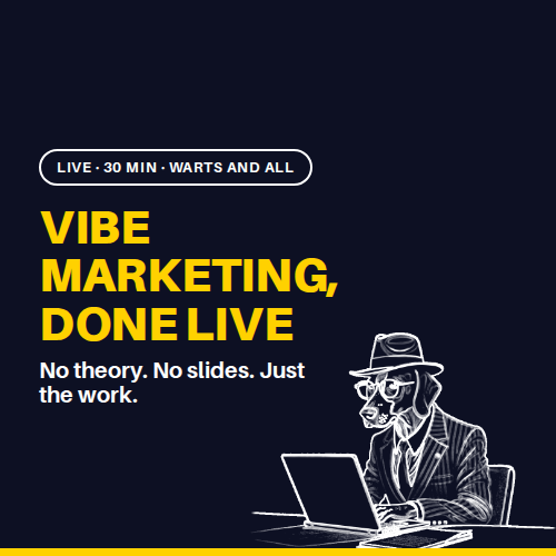The Engine Room: A Live Demo of Vibe Marketing in Action